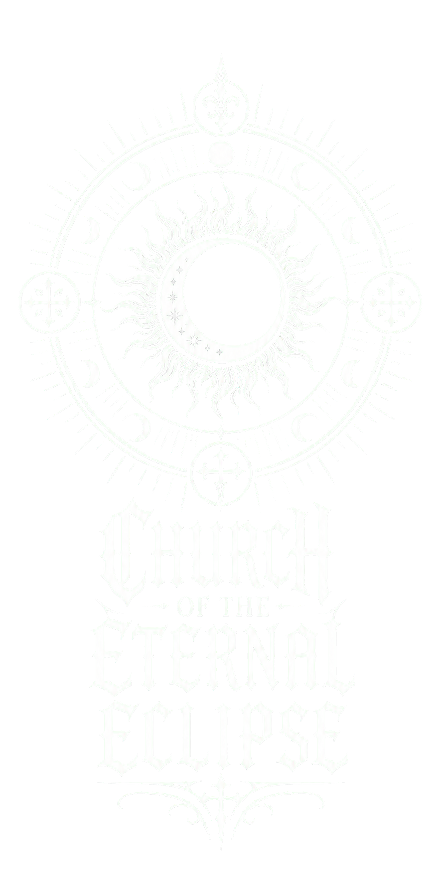 Church of the Eternal Eclipse 40 oz sigil artwork